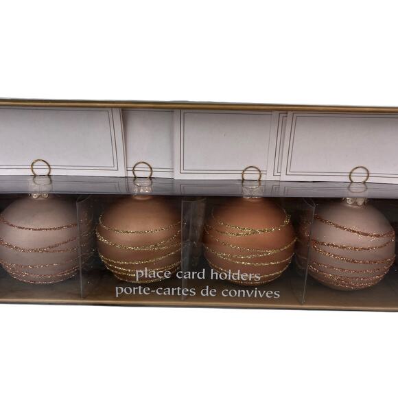 Pier 1 Imports Holiday Table Decor Set of 6 Place Card Holders New - Picture 8 of 16